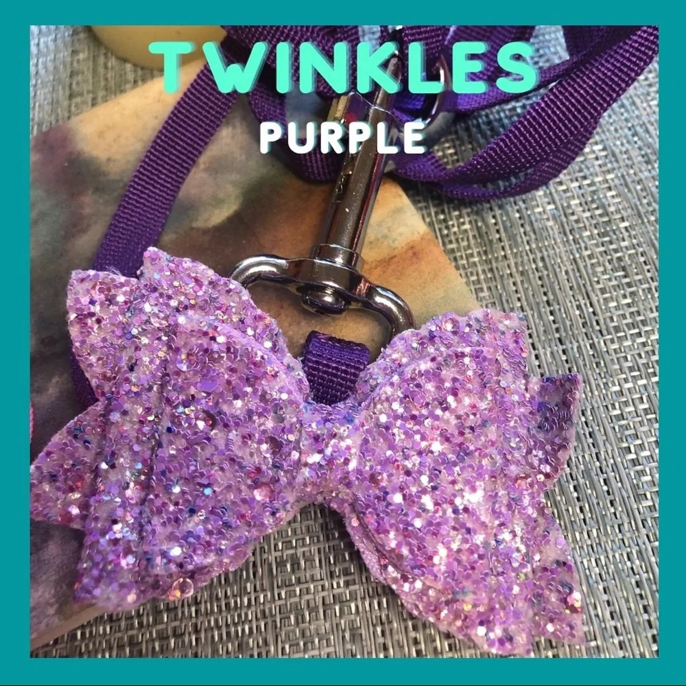 🐾Dog Leash and Detachable Bow Set in Cupcake 🐾